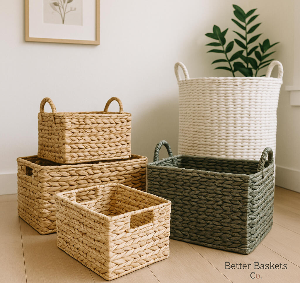 Hyacinth baskets